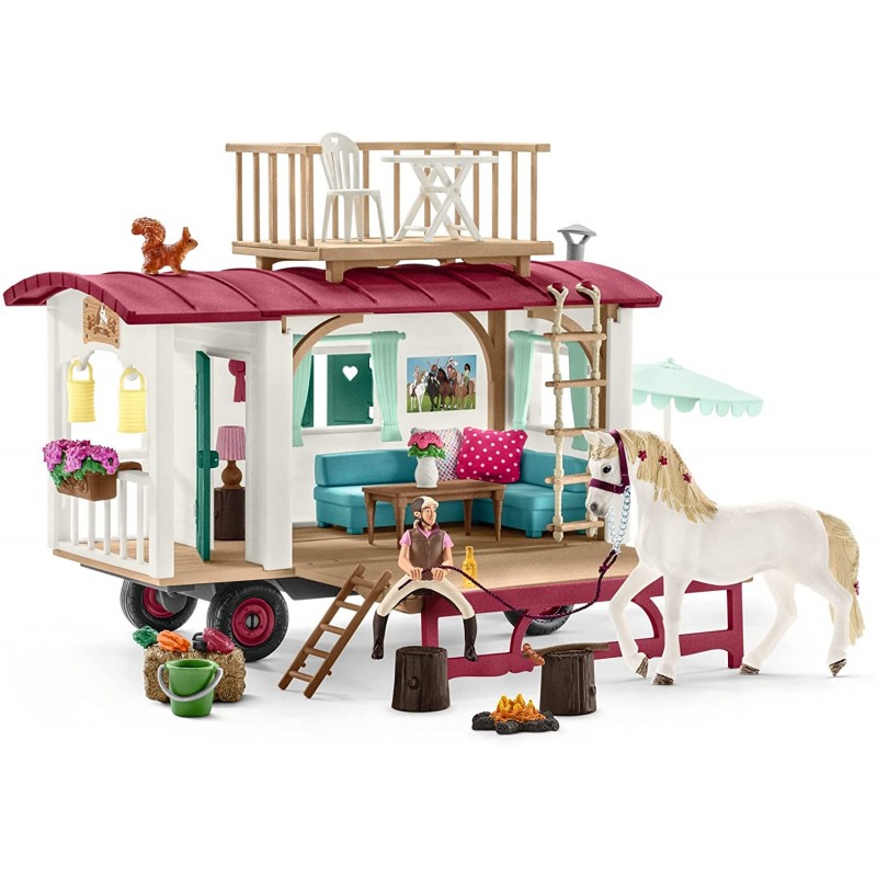 Schleich - 42415 - Horse Club - Caravane pour les rencontres secrètes