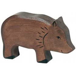 Holztiger - Figurine animal en bois - Sanglier