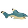 Holztiger - Figurine animal en bois - Requin