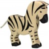 Holztiger - Figurine animal en bois - Zèbre