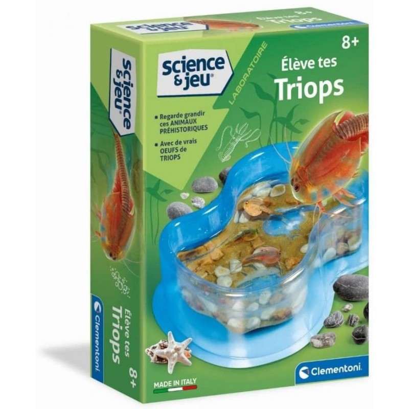 Clementoni - Jeu scientifique - Découvre les triops