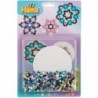 Hama - Perles - 4016 - Taille Midi - Boîte 1100 perles et plaque ronde