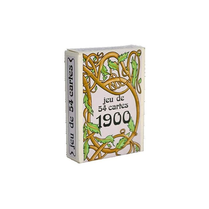 Jeu de 54 Cartes 1900. Art Nouveau. -  France