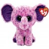 Peluche TY - Peluche 15 cm - Eva l'éléphant