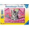 Ravensburger - Puzzle 100 pièces XXL - Joli chaton