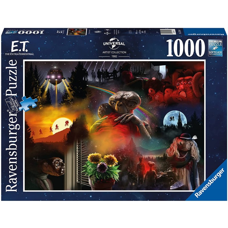 Ravensburger - Puzzle 1000 pièces - E.T. l'extra-terrestre