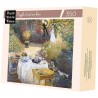 Michèle Wilson - Puzzle d'art en bois - 350 pièces - Le déjeuner - Claude Monet