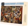 Michèle Wilson - Puzzle d'art en bois - 650 pièces - L'avocat de village - Brueghel