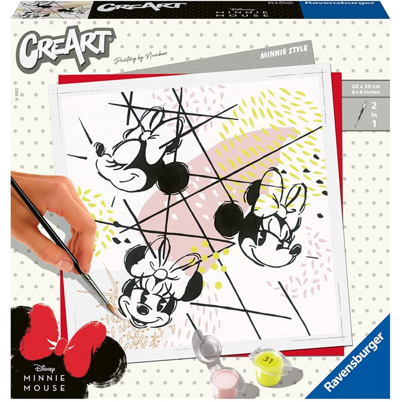 Ravensburger - CreArt Minnie Style - Disney Minnie Mouse