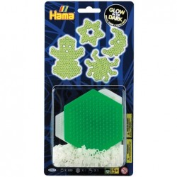 Hama - Perles - 4167 - Taille Midi - Blister Petit modèle et plaque Hexagonale