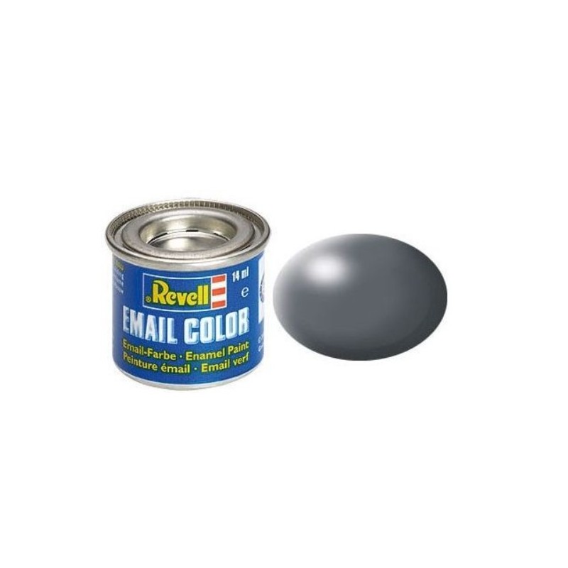 Revell - R378 - Peinture email - Gris foncé semi-brillant