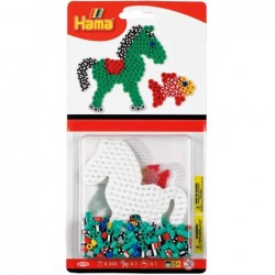 Hama - Perles - 4173 - Taille Midi - Blister Petit modèle et plaque Cheval