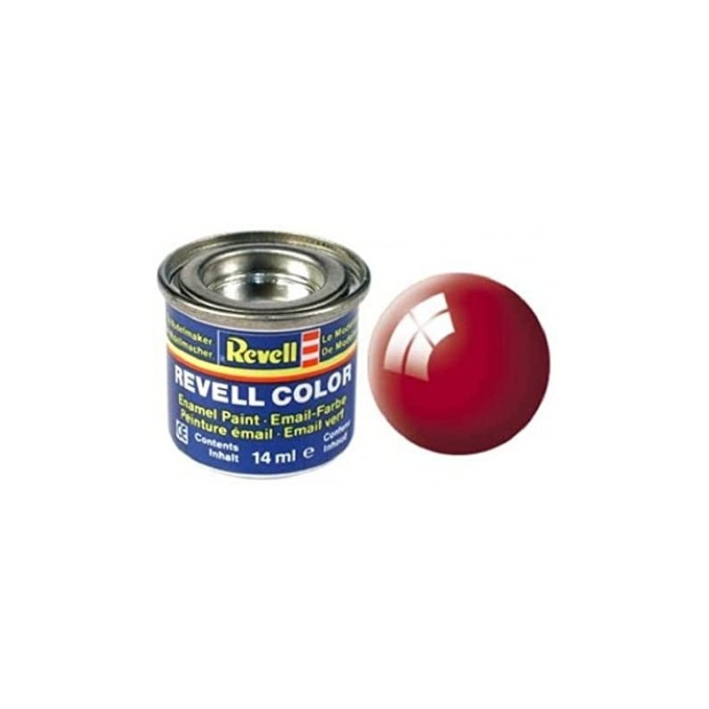 Revell - R31 - Peinture email - Rouge feu brillant - 42022770