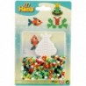 Hama - Perles - 4187 - Taille Midi - Blister Petit modèle et plaque Grenouille et poisson