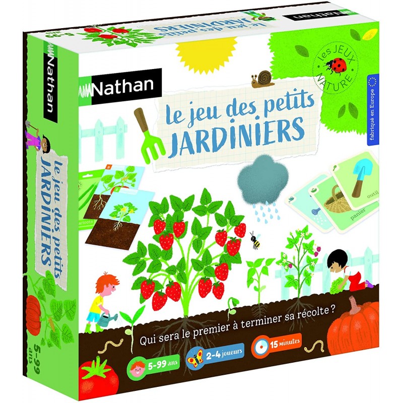 Nathan - Jeu de société - Le jeu des petits jardiniers