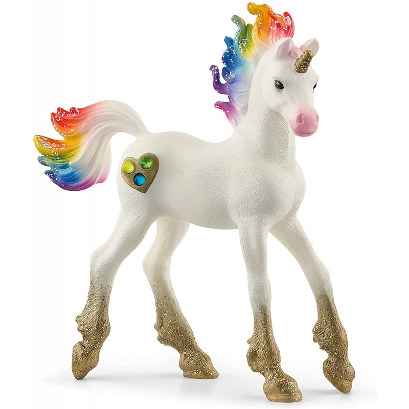 Schleich - 70727 - bayala - Licorne arc-en-ciel, poulain