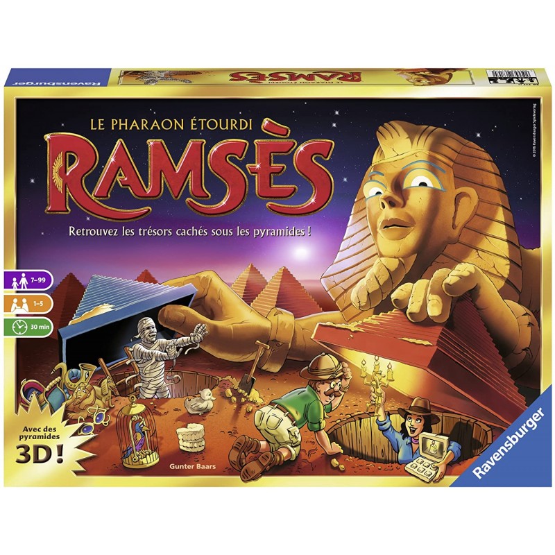 Ravensburger - Jeu de société - Ramsès