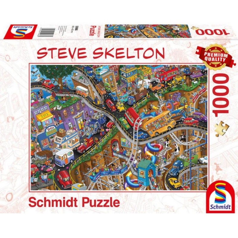 Schmidt - Puzzle 1000 pièces - En mouvement