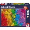 Schmidt - Puzzle 1500 pièces - Feuilles colorées