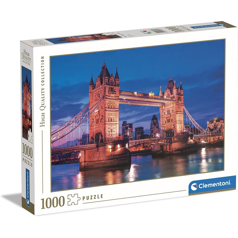 Clementoni - Puzzle 1000 pièces - Tower Bridge