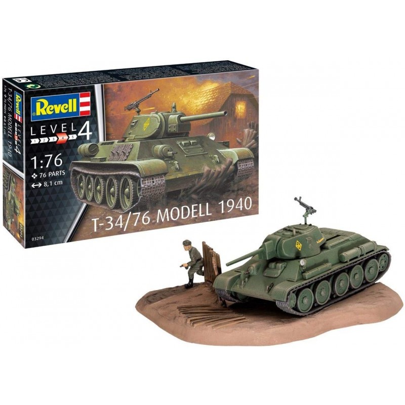 Revell - 3294 - Maquettes militaires - T-3476 modell 1940