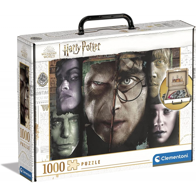 Clementoni - Puzzle 1000 pièces - Valisette Harry Potter