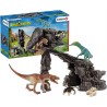 Schleich - 41461 - Dinosaure - Kit de dinosaures avec grotte