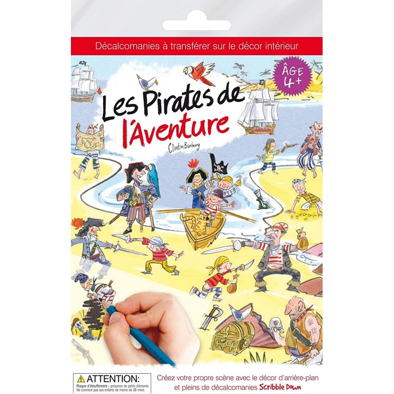 PWI - Décalcomanies - Les pirates de l'aventure