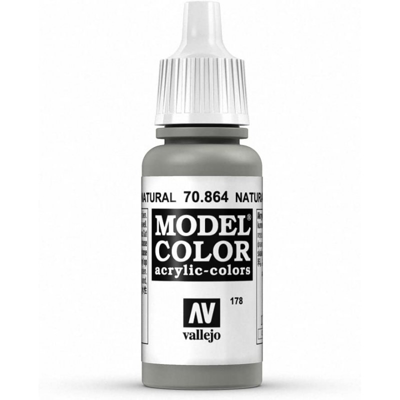 Prince August - Peinture acrylique - 864 - Acier naturel - 17 ml