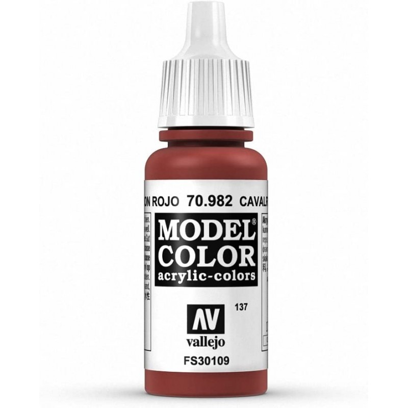 Prince August - Peinture acrylique - 982 - Marron rouge - 17 ml