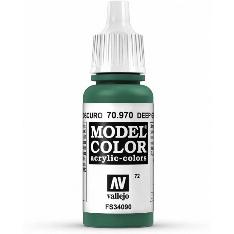 Prince August - Peinture acrylique - 970 - Vert profond - 17 ml