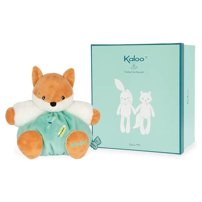 Kaloo - Peluche musicale - Renard Patapouf Léonard - 16 cm