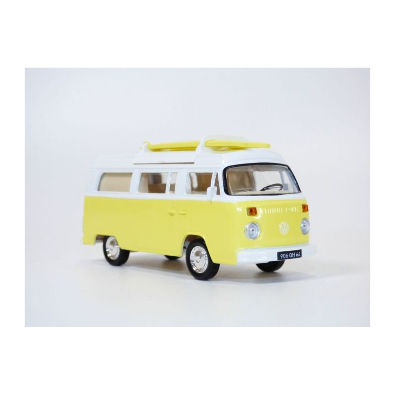 Norev - Véhicule miniature - VW T2b Camper Van 1973 - Yellow