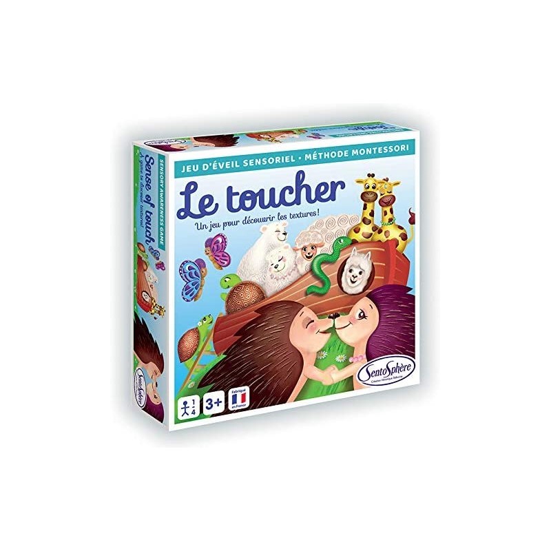 Sentosphère - 137 - Jeu de société - Jeu sensoriel - Le toucher