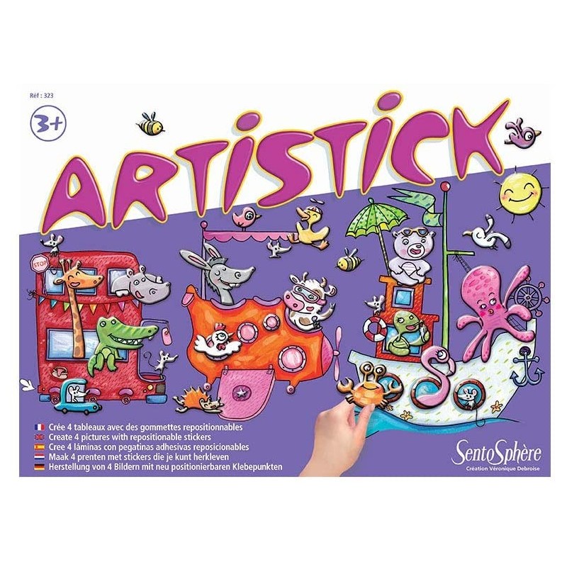 Sentosphère - 323 - Kit d'activité - Artistick - Arche de Noé