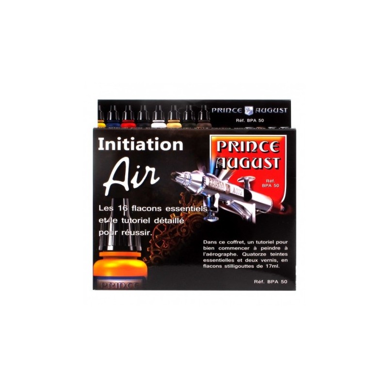 Prince August - Coffret initiation Air 16 teintes