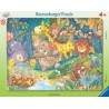 Ravensburger - Puzzle cadre 30-48 pièces - Il pleut !