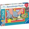 Ravensburger - Puzzles 2x12 pièces - L'appel de l'aventure - Disney