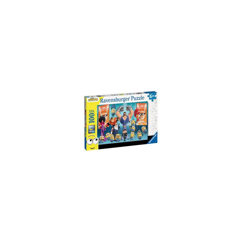 Ravensburger - Puzzle 100 pièces XXL - Gru et les Minions - Minions 2