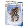 Ravensburger - Puzzle 500 pièces - Tigre dans la neige