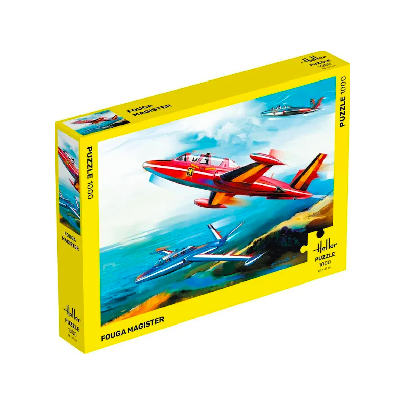 Heller - Puzzle - 1000 pièces - Fouga Magister