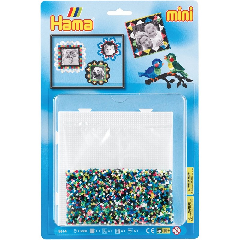 Hama - Perles - 5614 - Taille Mini - Blister cadres