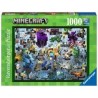 Ravensburger - Puzzle 1000 pièces - Minecraft