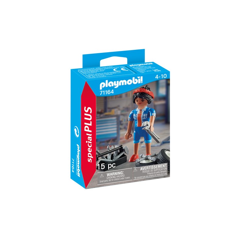 Playmobil - 71164 - Spécial Plus - Mécanicienne