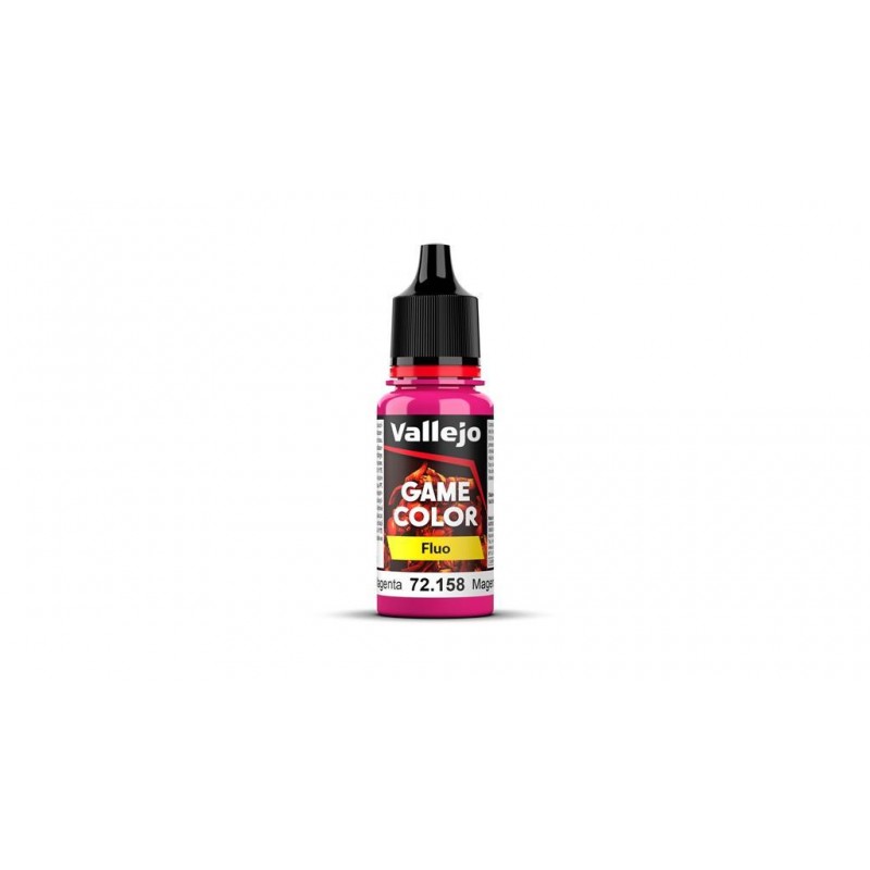 Prince August - Peinture - 72158 - Magenta Fluo - Fluorescent Magenta