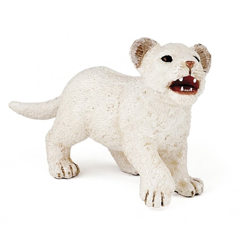 Papo - Figurine - 50076 - La vie sauvage - Lionceau blanc