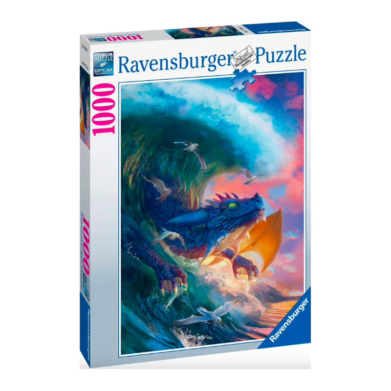 Ravensburger - Puzzle 1000 pièces - La course du dragon