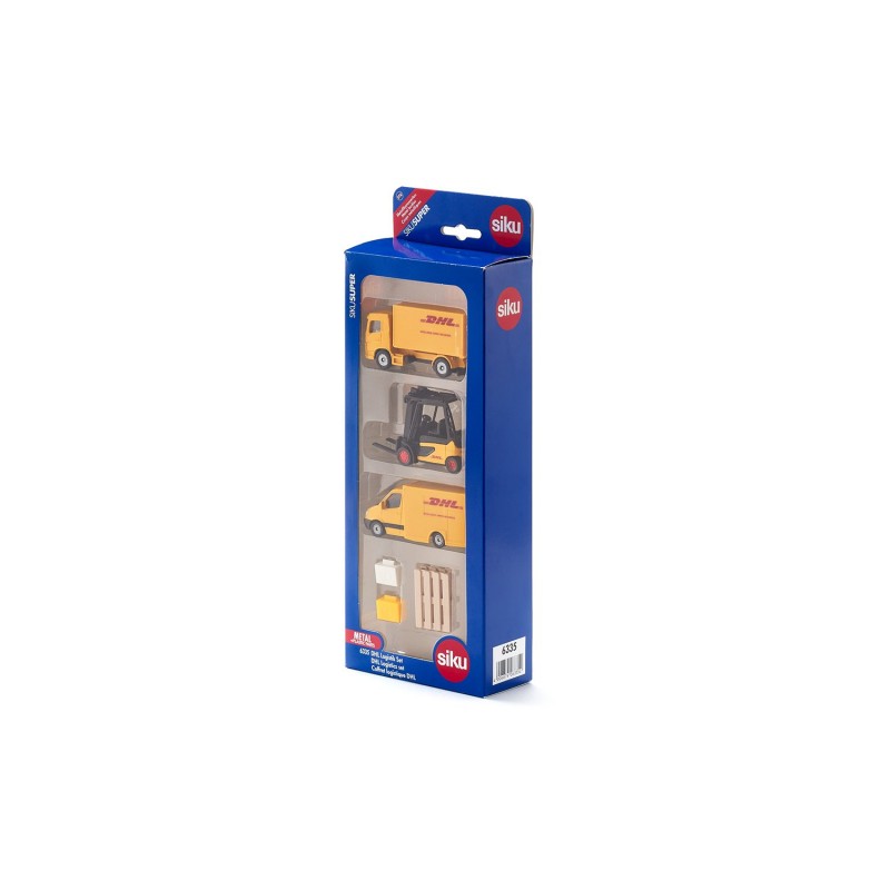 Siku - 6335 - Véhicule miniature - Coffret DHL logistique