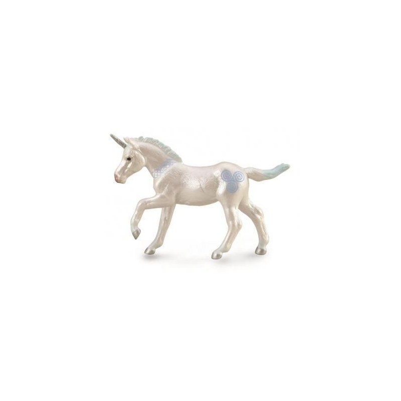 DAM - Figurine de collection - Collecta - Fantaisie - Poulain licorne bleu