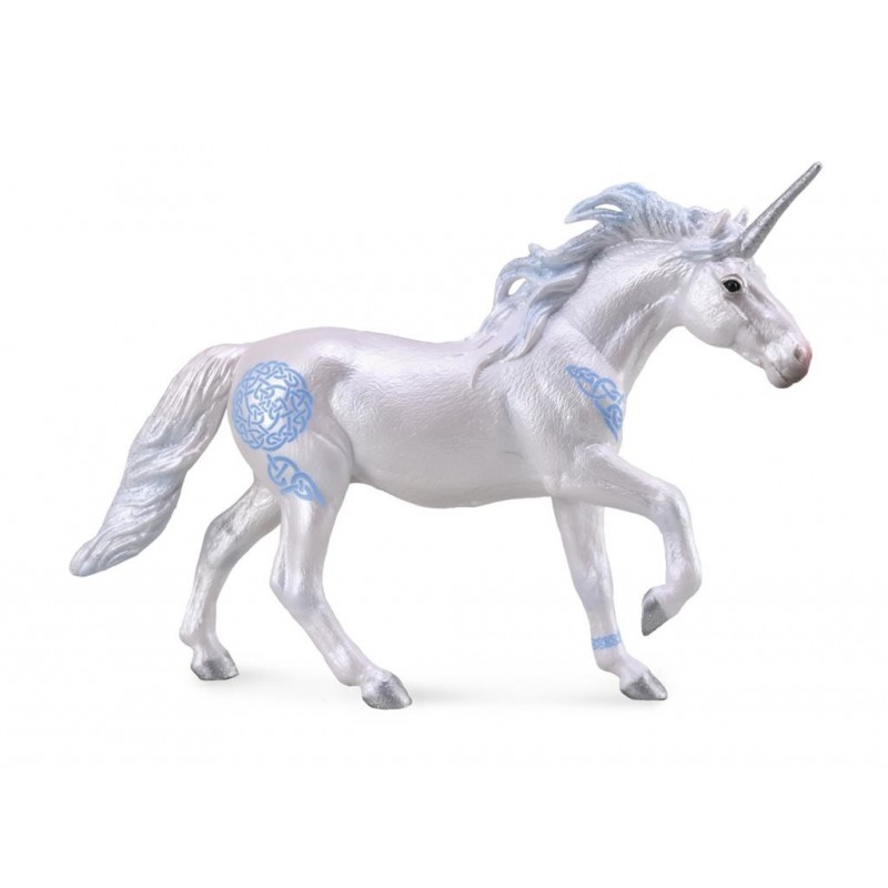 DAM - Figurine de collection - Collecta - Fantaisie - Etalon licorne bleu